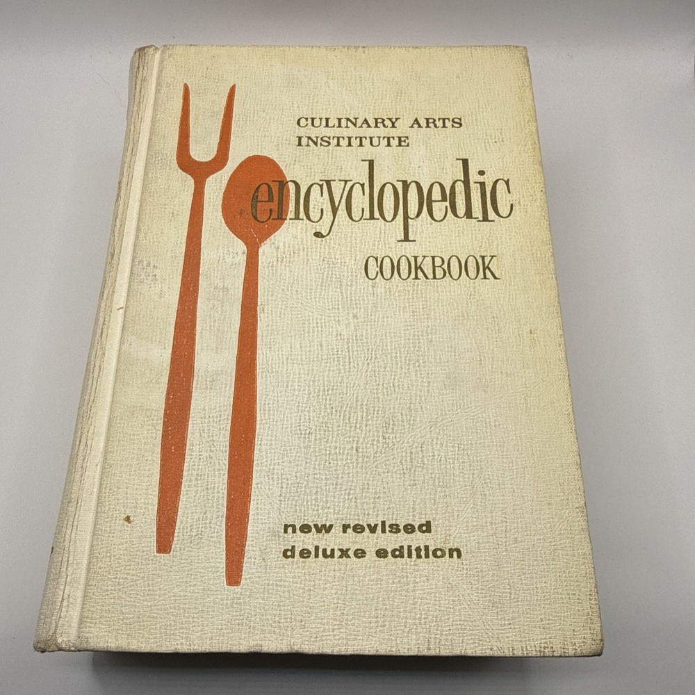 Vintage 1967 Encyclopedic Cookbook Ruth Berolzheimer Culinary Arts Institute